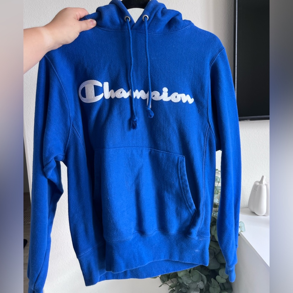 Champion Blue Hoodie